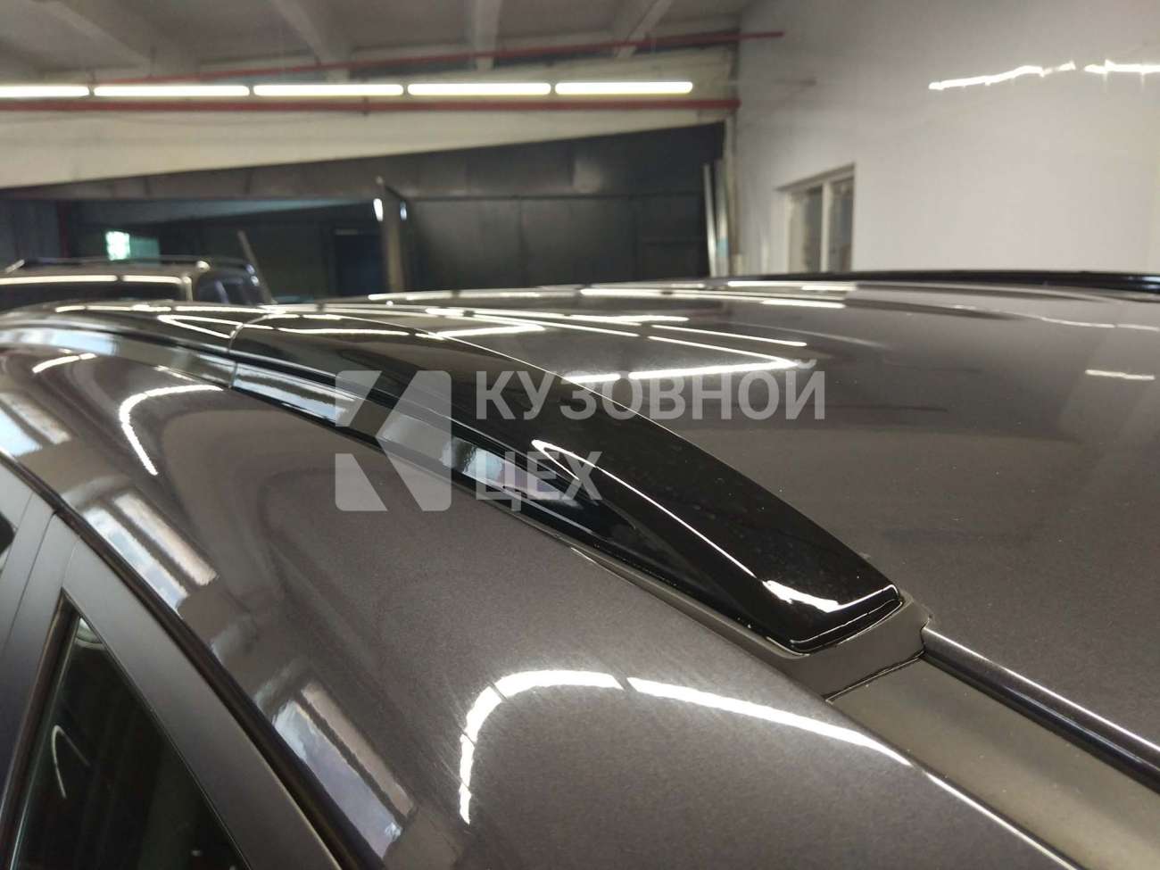 Покраска рейлингов автомобиля