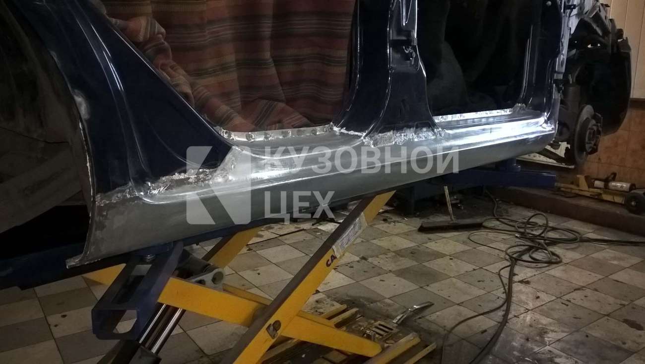 Замена порогов автомобиля