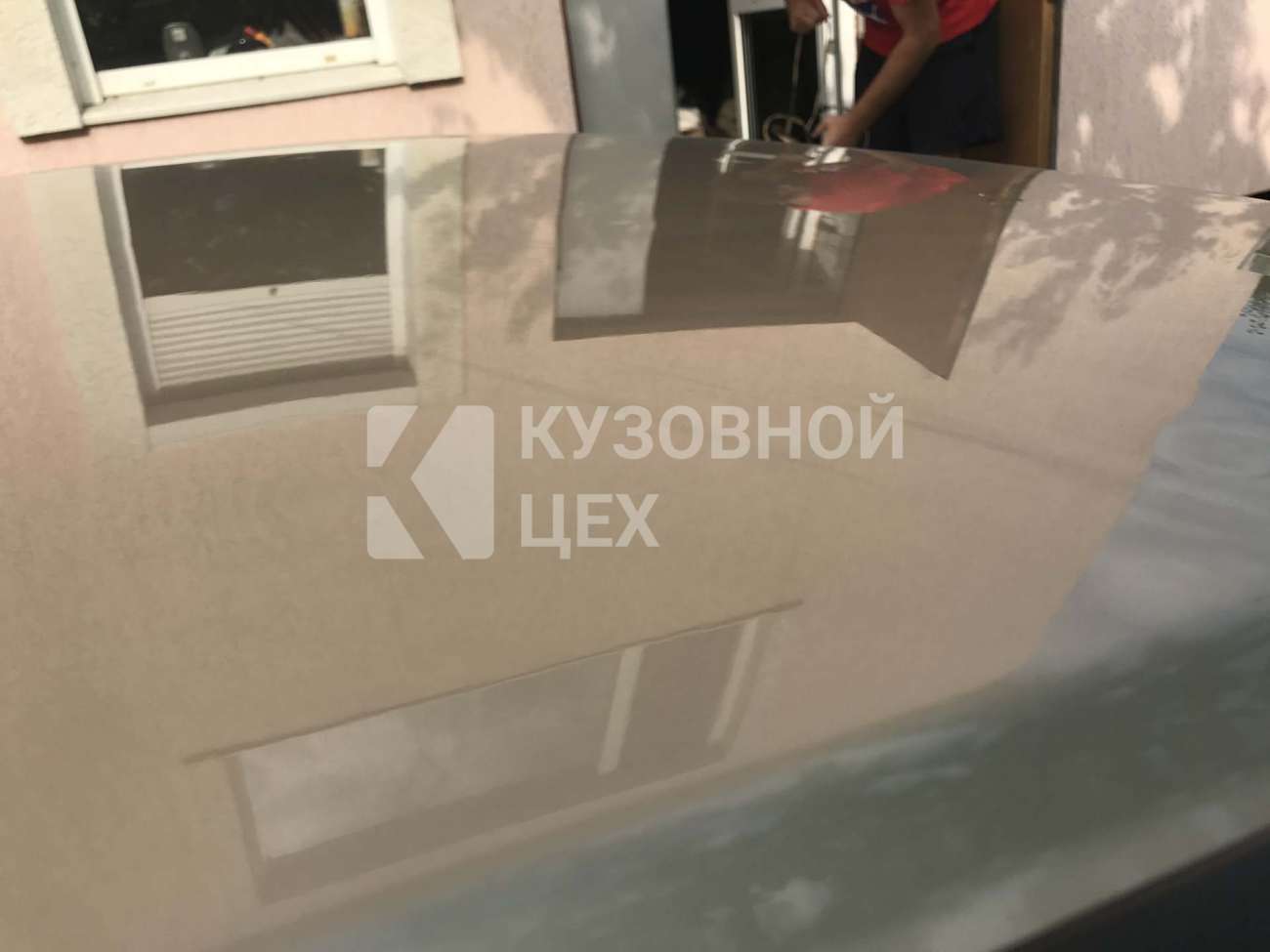 Удаление царапин с крыши