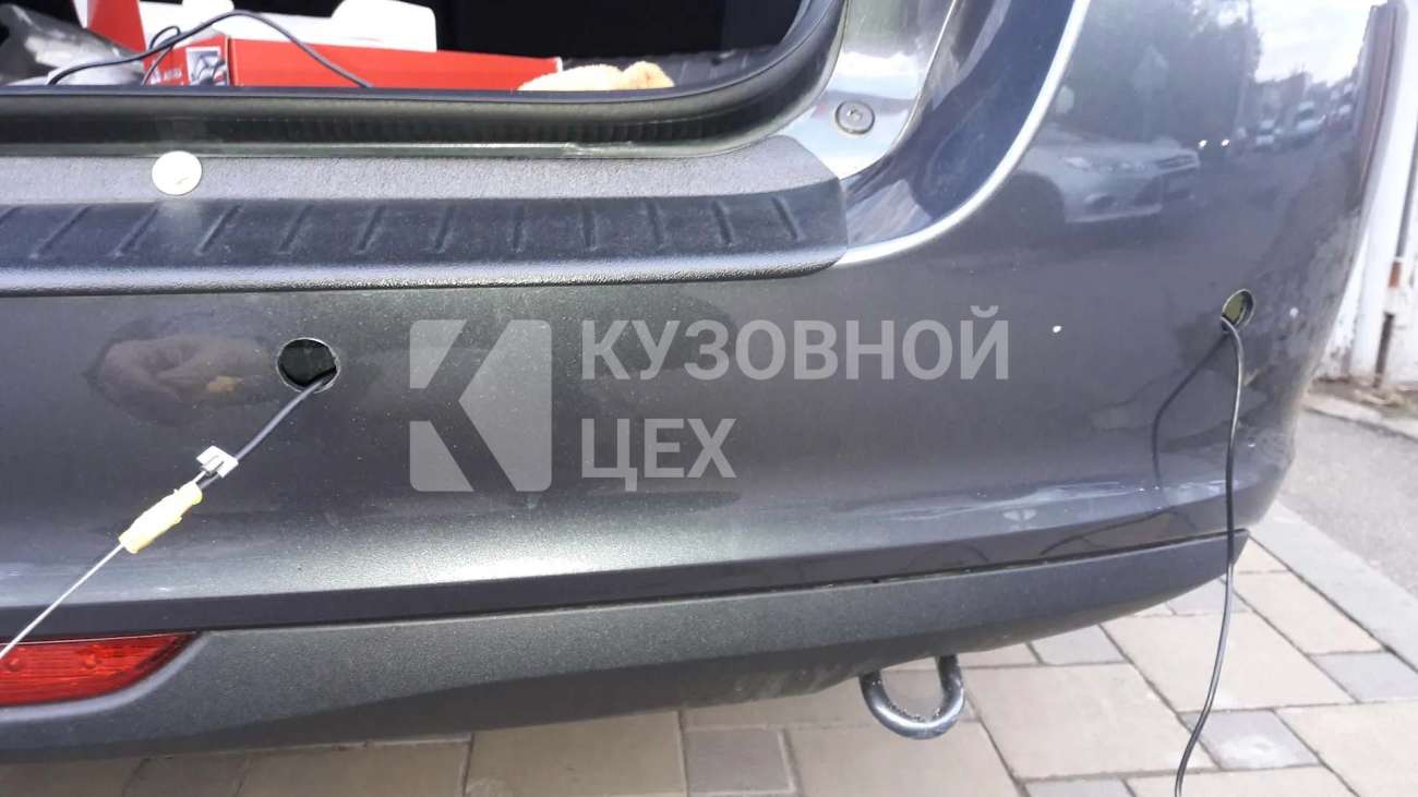 Удаление вмятин без покраски с парктроников